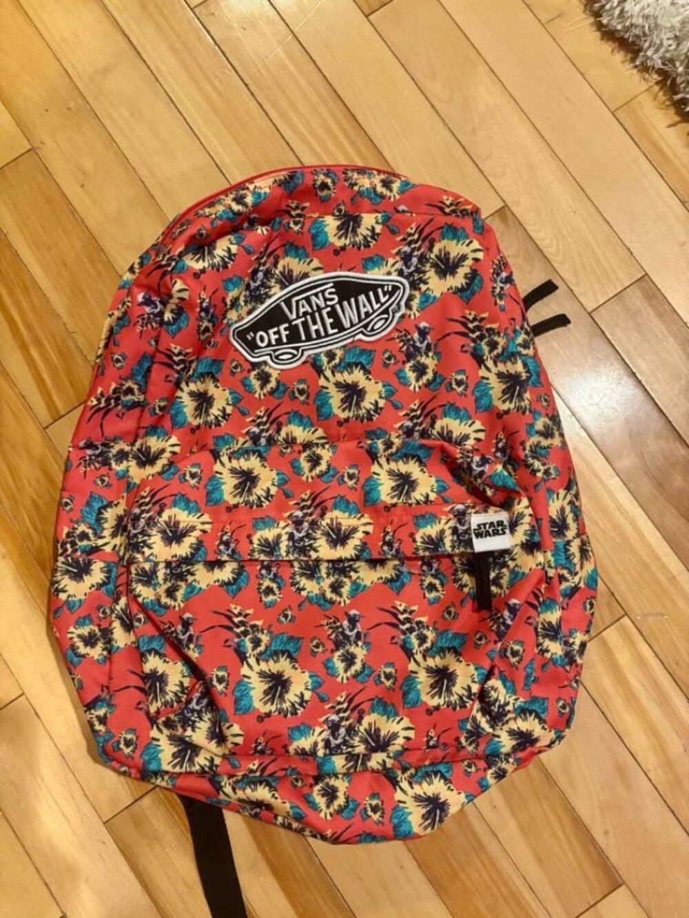 Limited Edition Vans Off the Wall Star Wars "Aloha Yoda" backpack
